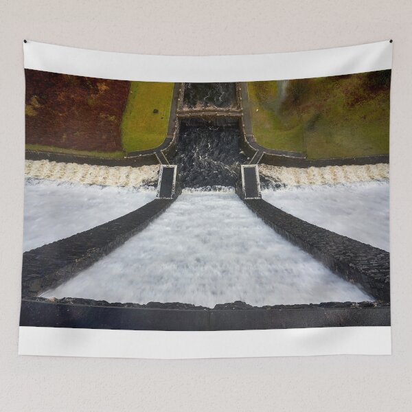 Item preview, Looking down on Claerwen Dam designed and sold by VnGphoto.