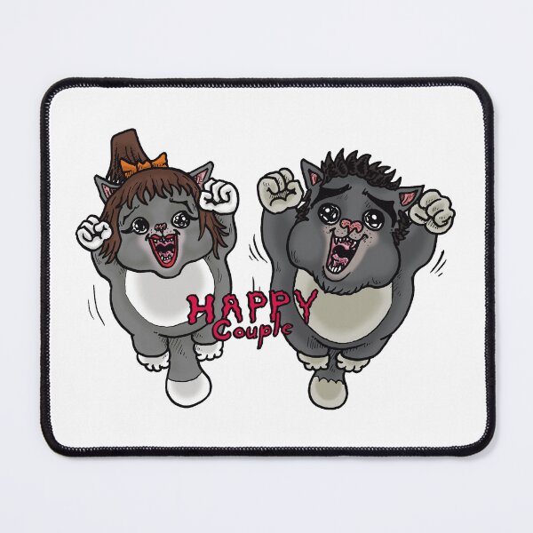 Item preview, Cute Cat Couple – Happy Couple designed and sold by onurunderartworks.
