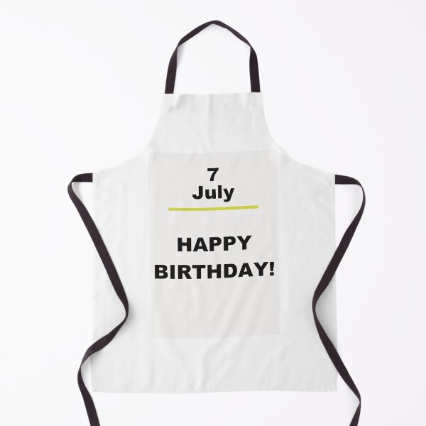 Item preview, Minimalist Happy Birthday Design — July 7 designed and sold by ariksworld.
