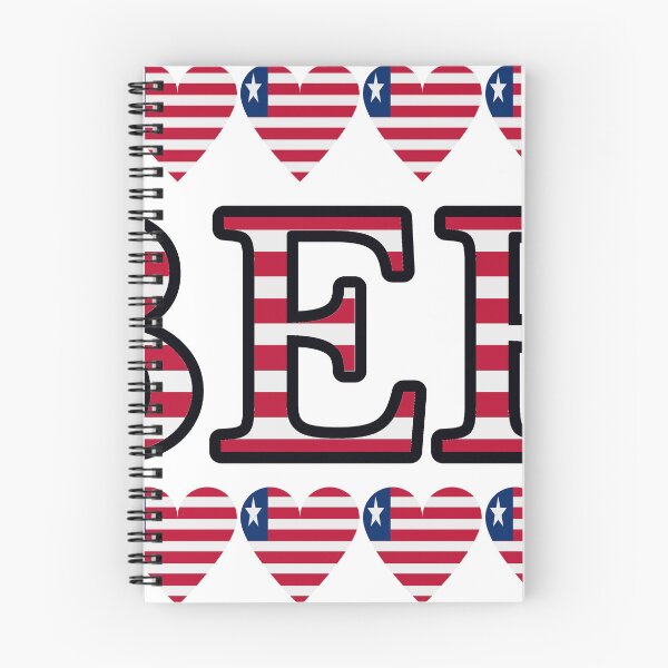 Item preview, Liberia Flag Letters And Hearts designed and sold by TheIconSmith.