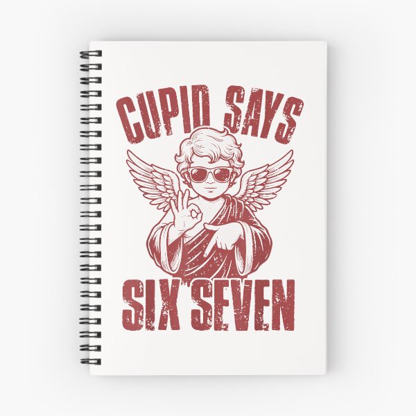 Item preview, Funny Cupid Says 6 7 Valentine Couple Matching Six Seven designed and sold by diyoor.