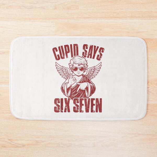 Item preview, Funny Cupid Says 6 7 Valentine Couple Matching Six Seven designed and sold by diyoor.