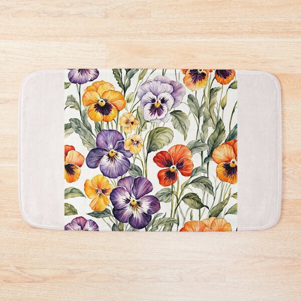 Item preview, Vibrant Pansy flowers #1 designed and sold by Helios Be. Lavsh.