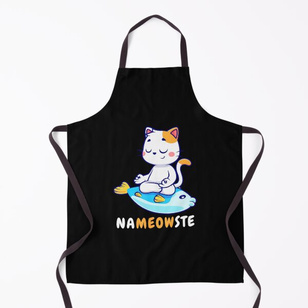 Item preview, Yoga Cat Nameowste Meditation Zen Kitten Namaste Funny designed and sold by KatheWanda.