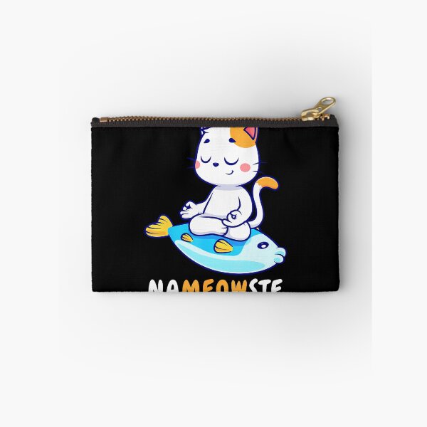 Item preview, Yoga Cat Nameowste Meditation Zen Kitten Namaste Funny designed and sold by KatheWanda.