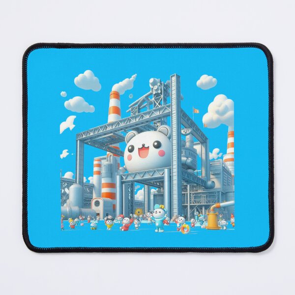 Item preview, POSCO Pohang Steelworks 3D Sketch — Iconic Korean Industrial Landscape” , designed and sold by PaintMeWorld.