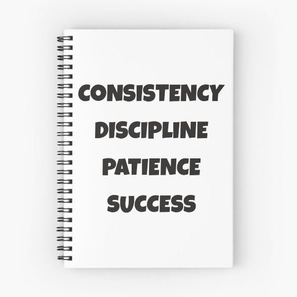 Item preview, Consistency Discipline Patience Success traits designed and sold by Think4Prints.