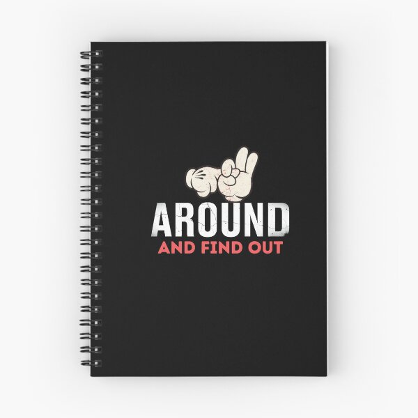 Item preview, F* AROUND AND FIND OUT - Funny Sarcastic Meme Tee  Viral Slogan Retro Cartoon Hand Gesture ND FIND OUT - Funny Sarcastic Meme Tee | Viral Slogan Retro Cartoon Gesture Hand designed and sold by Cree8if.