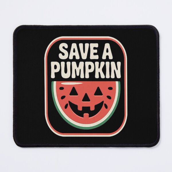 Item preview, Save a pumpkin 80s watermelon jack o lantern halloween designed and sold by CottonCandyPrin.