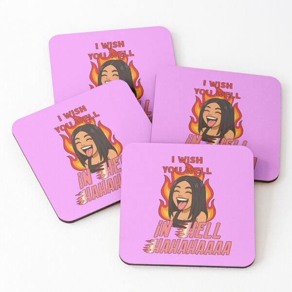 Item preview, Cardi B - Hell mood - I wish you well, In hell designed and sold by Moods Of Icons.