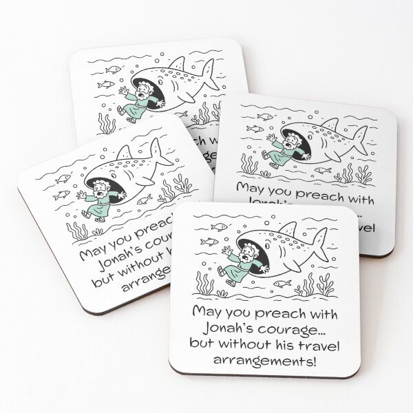 Item preview, May You Preach With Jonah's Courage designed and sold by Paper Bee Gift Shop.