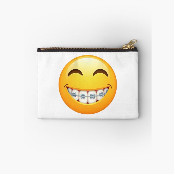 Item preview, Smiley face with braces designed and sold by PrintLabStudio.