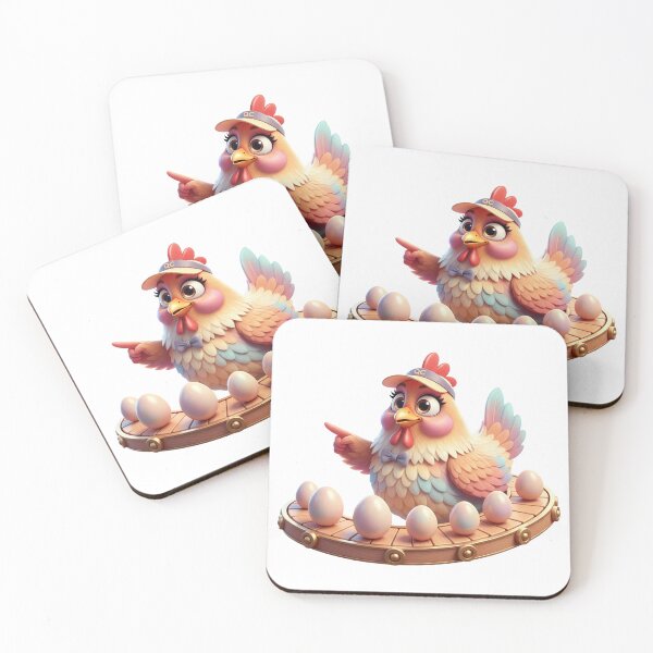 Item preview, Funny Chicken Quality Control Egg Inspector designed and sold by vk09.