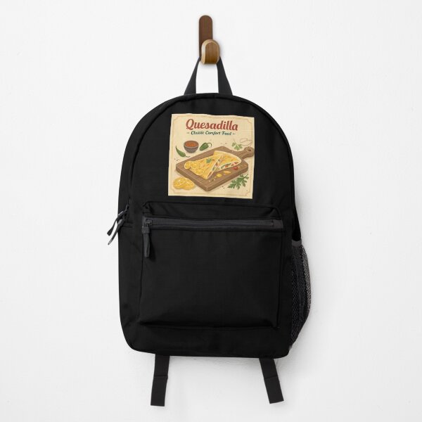 Item preview, Retro Quesadilla – Classic Mexican Comfort Food Vintage Kitchen Art designed and sold by VividOrganica.