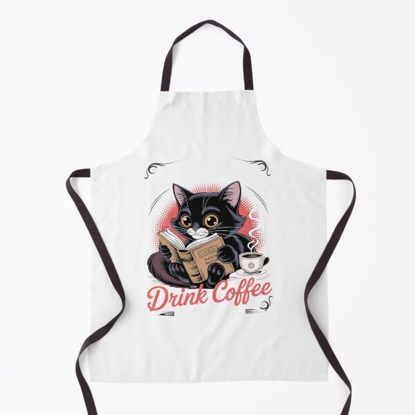 Item preview, Read Banned Books Drink Coffee Fight Evil, Cat Free Speech designed and sold by MarryIsMonth.