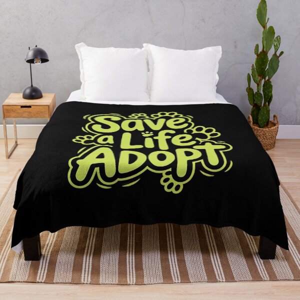 Item preview, Save A Life Adopt Dog Cat Adoption Awareness Men Women Kids designed and sold by RsFilsingerArt.