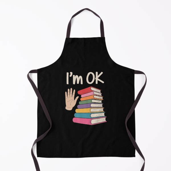 Item preview, Reading Books Librarian Reader Nerd I'm Ok Teacher School  designed and sold by VerseFarm.