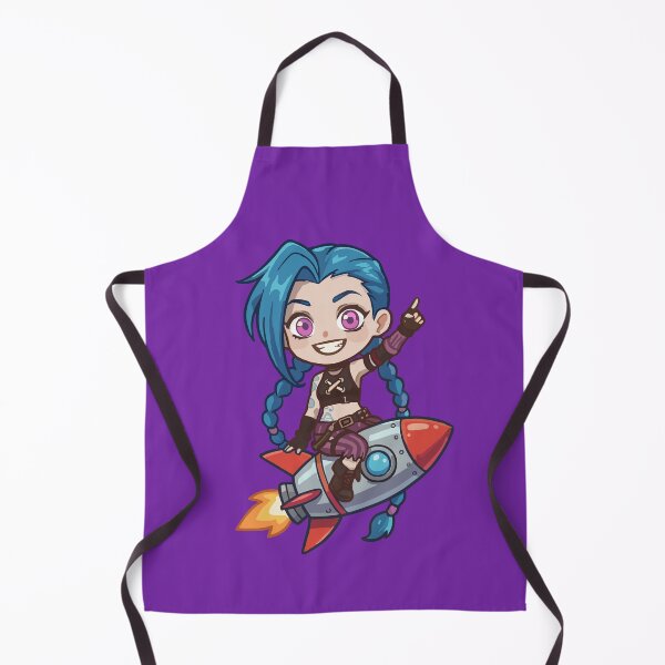 Item preview, Chibi Jinx Arcane Riding a Rocket designed and sold by Brudy-R.