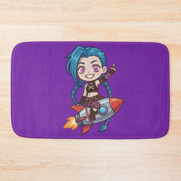 Item preview, Chibi Jinx Arcane Riding a Rocket designed and sold by Brudy-R.
