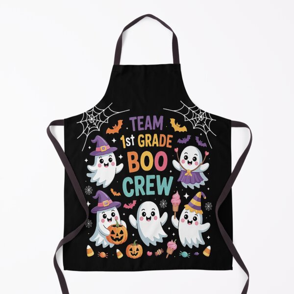 Item preview, First 1st Grade Boo Crew Ghost Halloween Teacher Student designed and sold by mandiana.
