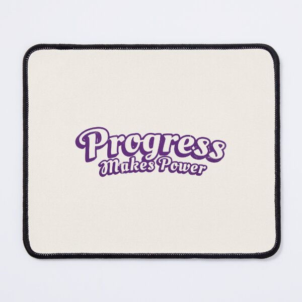 Item preview, Retro Distressed Progress Makes Power Typography designed and sold by trepiu.