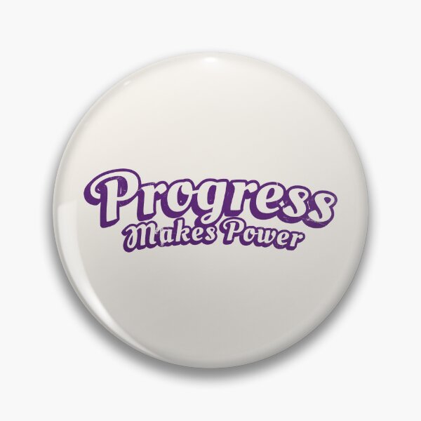 Item preview, Retro Distressed Progress Makes Power Typography designed and sold by trepiu.