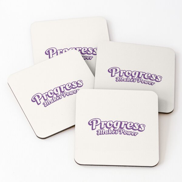 Item preview, Retro Distressed Progress Makes Power Typography designed and sold by trepiu.