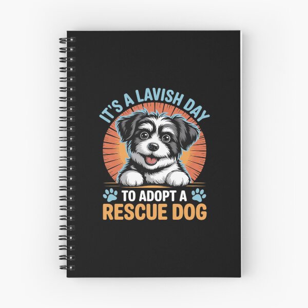 Item preview, Shelter IT'S A LAVISH DAY TO ADOPT A RESCUE DOG Animal  designed and sold by RsFilsingerArt.