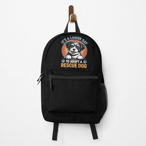 Item preview, Shelter IT'S A LAVISH DAY TO ADOPT A RESCUE DOG Animal designed and sold by RsFilsingerArt.