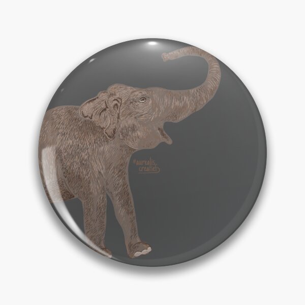 Item preview, Elephant - Pendrawing designed and sold by Aurealis Creatief.