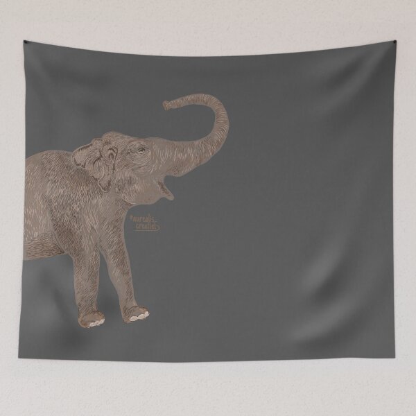 Item preview, Elephant - Pendrawing designed and sold by Aurealis Creatief.