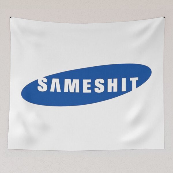 Item preview, Samshit Samsung Parody designed and sold by GraphicMondaze.