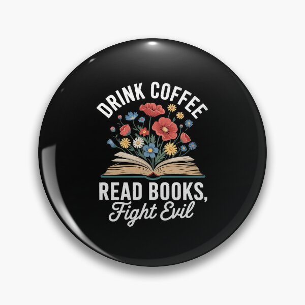 Item preview, Read Books Drink Coffee Fight Evil Book Lover Worm Nerd8  designed and sold by MythWoot.