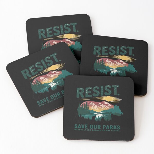 Item preview, Resist Save Our Parks US National Parks Bear Nature Outdoor  designed and sold by VerseFarm.
