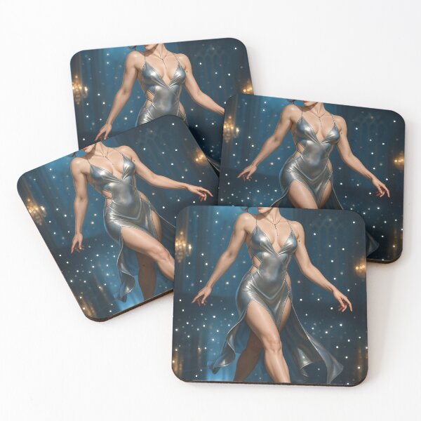 Item preview, Fortana Valentina sparklingsilver barefoot moon designed and sold by CathryneDelamort.