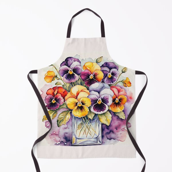 Item preview, Vibrant Pansy flowers #5 designed and sold by Helios Be. Lavsh.