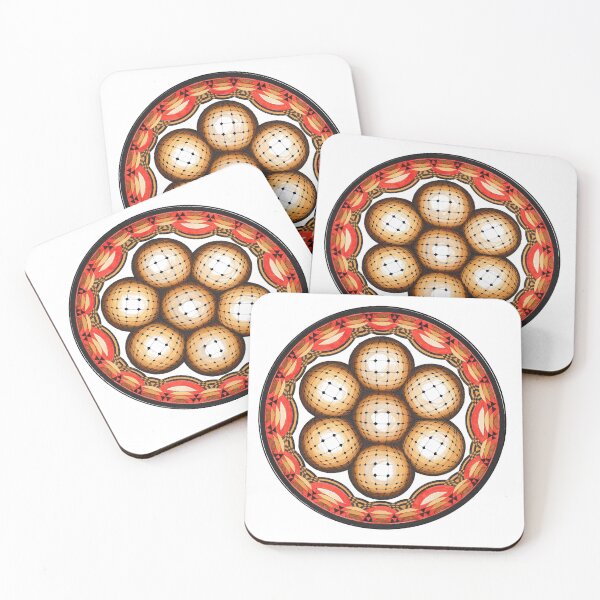 Item preview, Golden Orbs Mandala designed and sold by Portal Mandalas.