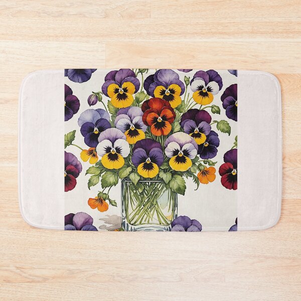 Item preview, Vibrant Pansy flowers #6 designed and sold by Helios Be. Lavsh.