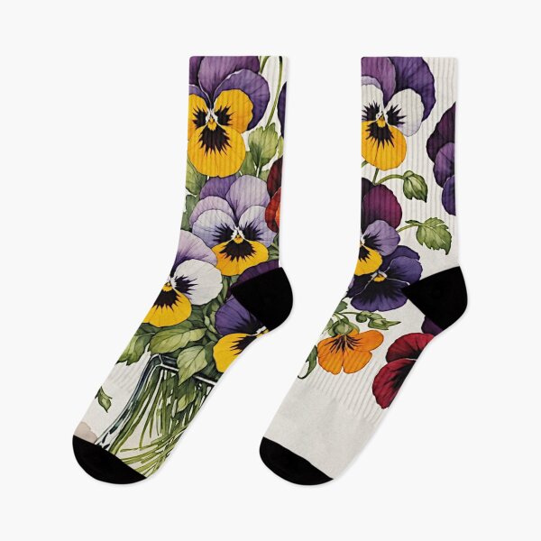 Item preview, Vibrant Pansy flowers #6 designed and sold by Helios Be. Lavsh.
