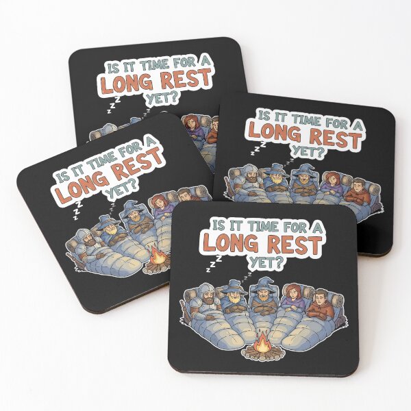 Item preview, Is It Time for a Long Rest? designed and sold by sassav8.