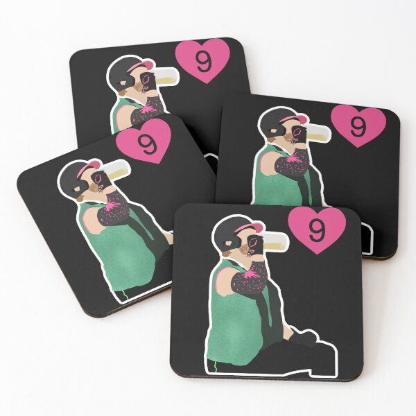 Item preview, Dustin Baber chugging a beer with heart designed and sold by Crafts By Molly May.