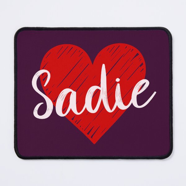 Item preview, Sadie Name Red Heart designed and sold by Jeallan Designs.