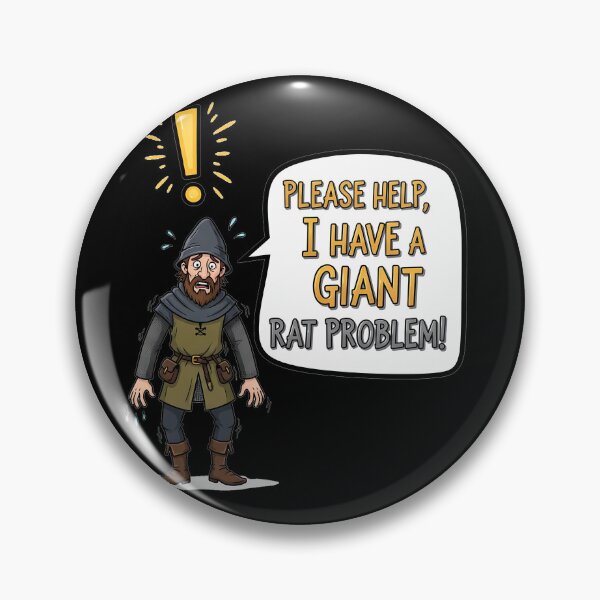 Item preview, Giant Rat Problem designed and sold by sassav8.