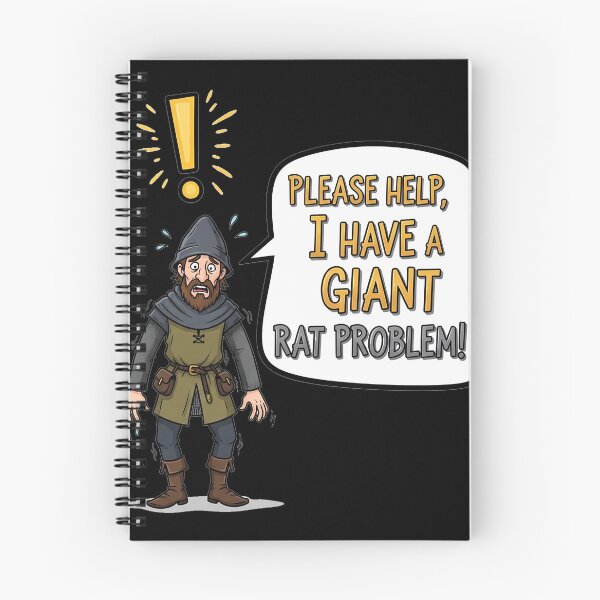Item preview, Giant Rat Problem designed and sold by sassav8.
