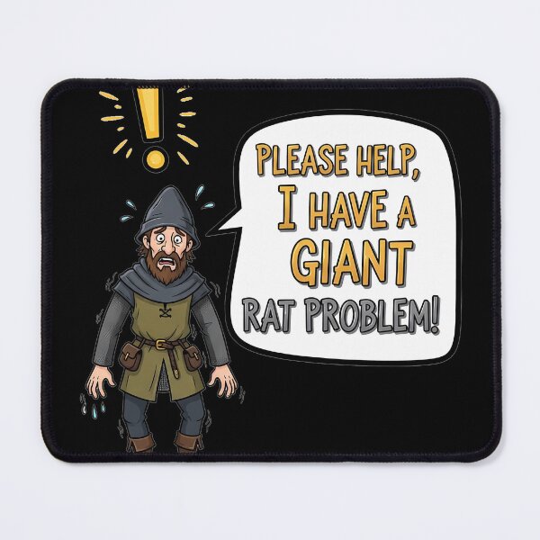 Item preview, Giant Rat Problem designed and sold by sassav8.