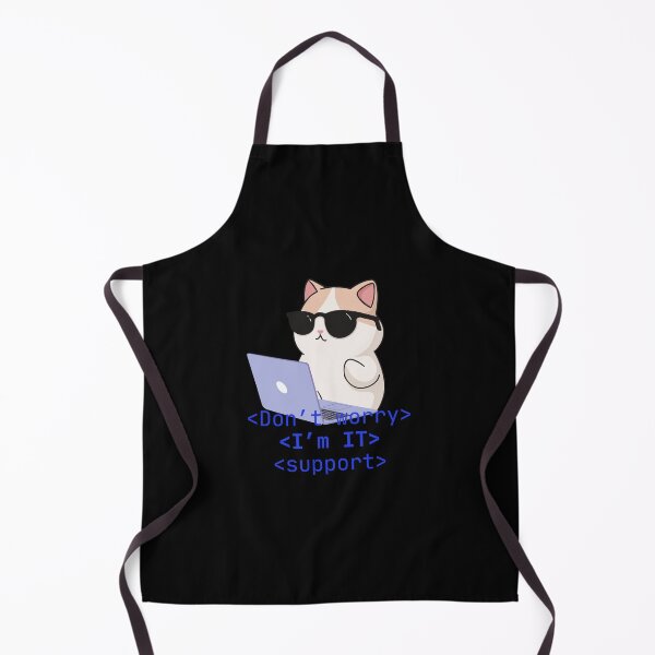 Item preview, Don't Worry I'm IT Support Cat designed and sold by Redlyto.