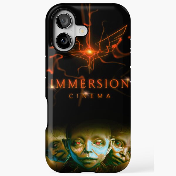 Immersion Cinema Movie Still by iServalan for BOI Transmissions by Sarnia de la Maré iPhone Tough Case