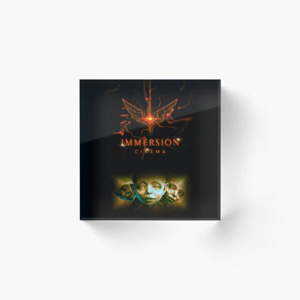 Immersion Cinema Movie Still by iServalan for BOI Transmissions by Sarnia de la Maré Acrylic Block