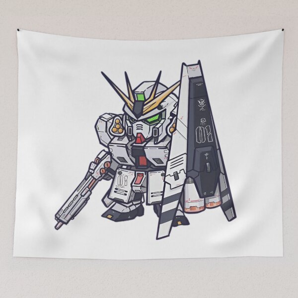 Item preview, Chibi Mecha Warrior with Heavy Armor — Cute SD Robot Illustration designed and sold by Dyan4.