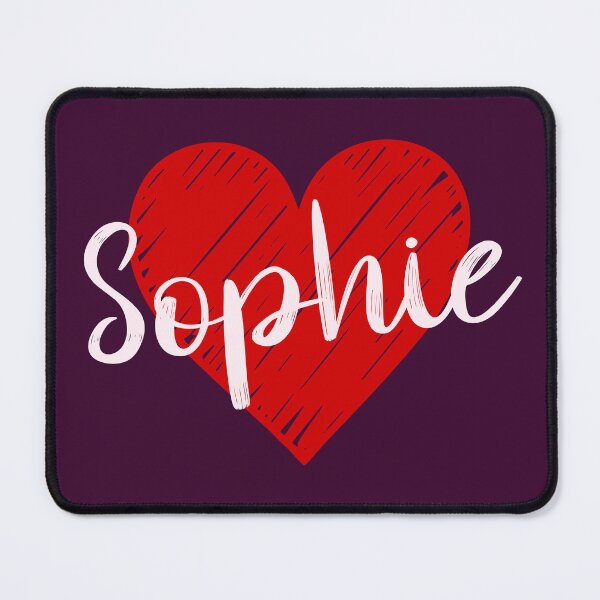 Item preview, Sophie Name Red Heart designed and sold by Jeallan Designs.
